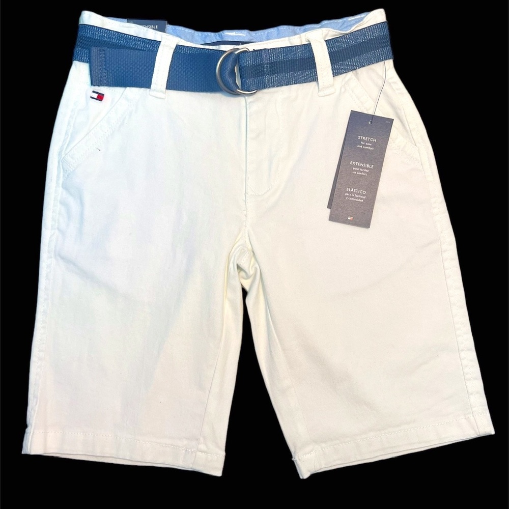 TOMMY HILFIGER Boys Short - Size 7 - White